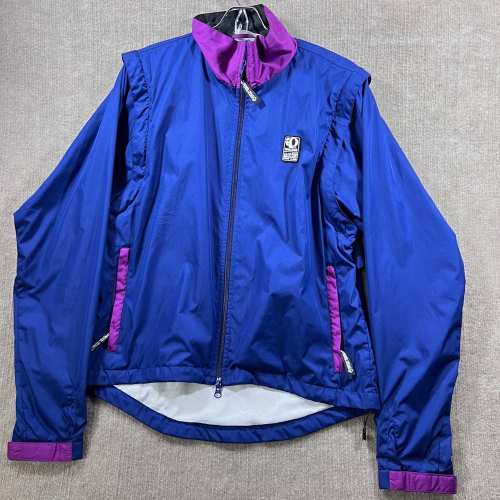 Vintage Pearl Izumi Technical Wear Macau Full Zip Jacket Windbreaker Size S